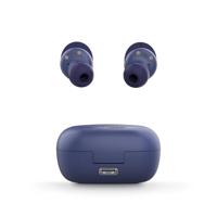 Energy Sistem RaceBuds Draadloze Sporthoofdtelefoon (100% gerecycled kunststof, IPX4 waterdicht, Secure-Fit+, 22 uur accu, Bluetooth-technologie) - Blauw - thumbnail