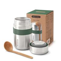 Zwart+Blum Voedselcontainer - 0,4 liter - Olijf - thumbnail