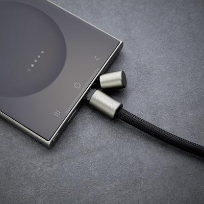 USB-C-kabel INTENSO 7344031 Zwart