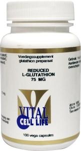 Vital Cell Life Reduced L-Glutathion 75mg Capsules