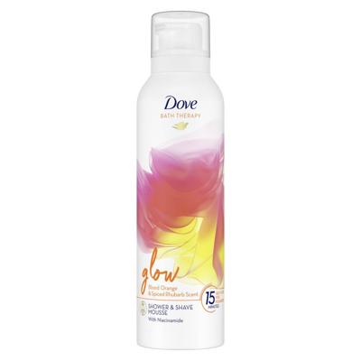 Glow shower & shave foam
