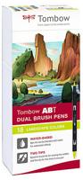 Tombow • brush pen abt dual brush pen 18x landscape colors - thumbnail