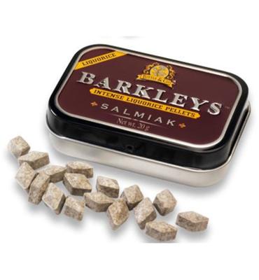 Barkleys Liquorice pellets salmiak 20 Gram
