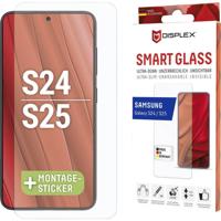 Displex Smart Glass (9H) for Samsung Galaxy S24, Mounting Sticker, unbreakable - thumbnail