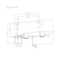 My Wall Media-Player wandhouder Wit - thumbnail