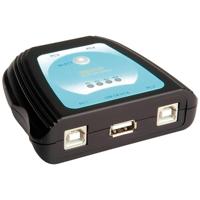 VALUE handmatige USB 2.0 printer switch, 4 poorts - thumbnail