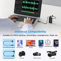Boya ultra-compacte draadloze microfoon by-xm6-s1 mini - thumbnail