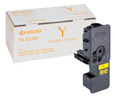 KYOCERA TK-5230Y tonercartridge 1 stuk(s) Origineel Geel KYOCERA TK-5230Y tonercartridge 1 stuk(s) Origineel Geel