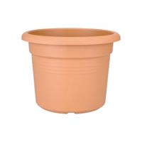 Elho green basics cilinder bloempot 55 cm mild terra - thumbnail