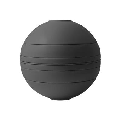 Villeroy & Boch Iconic La Boule matt zwart serviesset