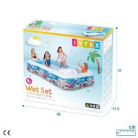 Intex Groot opblaaszwembad tropical reef - thumbnail