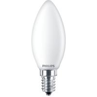 Philips LED 27217000 LED-lamp Energielabel F (A - G) E14 4.3 W = 40 W Warmwit (Ø x l) 3.5 cm x 9.7 cm 3 stuk(s) - thumbnail