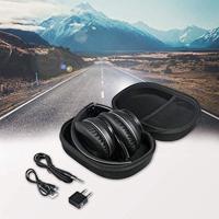 LogiLink BT0053 Over Ear koptelefoon Bluetooth Stereo Zwart Noise Cancelling - thumbnail