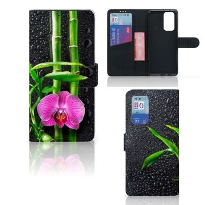 OnePlus 9 Pro Hoesje Orchidee | Portemonnee hoesje