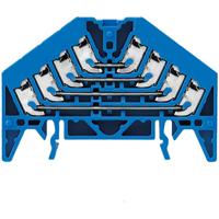 Weidmüller 1173930000 Rangeerverdeler 9.20 mm Push-In-klem Blauw 20 stuk(s) - thumbnail