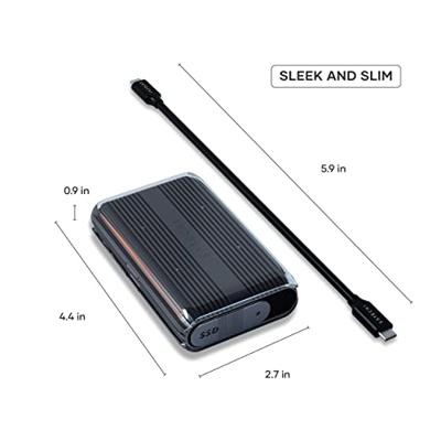 Satechi USB4 NVMe SSD Pro behuizing - Space Grey Satechi USB4 NVMe SSD Pro behuizing - Space Grey