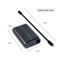 Satechi USB4 NVMe SSD Pro behuizing - Space Grey - thumbnail