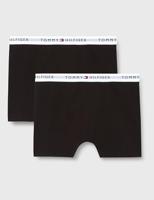 Tommy Hilfiger 2-Pack jongens Boxershorts - Zwarte jongens onderbroeken - thumbnail