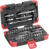 VIGOR steckschlüsselsatz "v2414n" socket wrench sets 1/4" - thumbnail