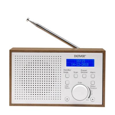 Denver DAB-46 Radio DAB+, VHF (FM) Wit
