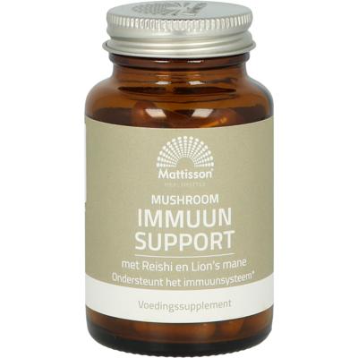 Mattisson HealthStyle Mushroom Immuun Support Capsules