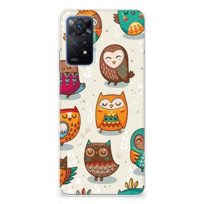 Xiaomi Redmi Note 11 Pro 5G | TPU Hoesje | Vrolijke Uilen Xiaomi Redmi Note 11 Pro 5G | TPU Hoesje | Vrolijke Uilen