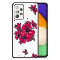 Samsung Galaxy A52 | A52s (5G/4G) Bloemen Hoesje Blossom Red - thumbnail