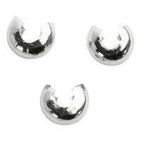 Creativ Company Metalen hoes, d 5 mm, verzilverd, 50 stuk/ 1 doos - thumbnail