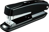 Q-CONNECT nietmachine half strip, 20 blad, kunststof, zwart - thumbnail