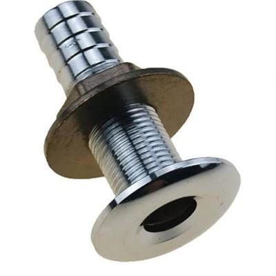 GS30071 - MESSING-CHROOM DOOR DE ROMP. 1/2"