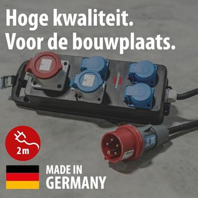 Brennenstuhl 1151480020 CEE-stroomverdeler 400 V 16 A Brennenstuhl 1151480020 CEE-stroomverdeler 400 V 16 A