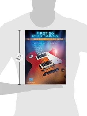 Hal Leonard - First 50 Rock Songs Electric Guitar