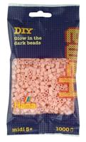 Hama Strijkkralen 1000 Stuks Rood Glow - thumbnail