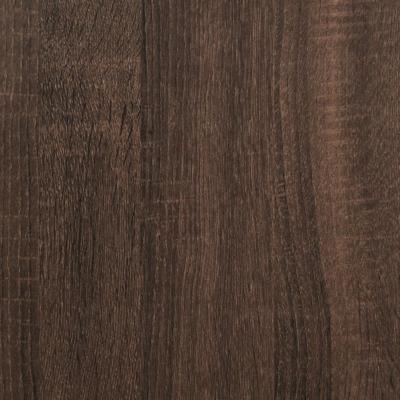 Bedframe zonder matras 200x200 cm spaanplaat bruin eikenkleurig - thumbnail