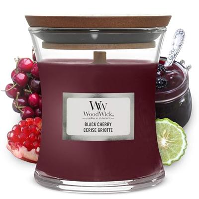 WoodWick mini candle black cherry