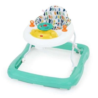 BRIGHT STARTS 2-in-1 Omvormbare en Opvouwbare Babyloopstoel - Licht en Geluid - Afneembaar Speeltje, Muziek, Verstelbare Hoogte