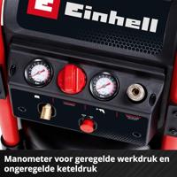 Einhell TE-AC 240/24 Silent Pneumatische compressor 24 l 10 bar - thumbnail