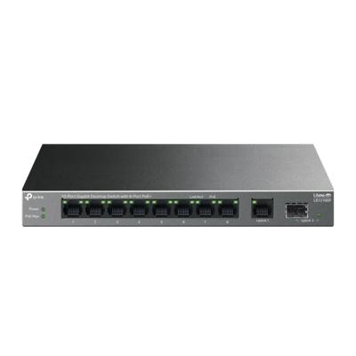 TP-Link LiteWave LS1210GP netwerk-switch Unmanaged Gigabit Ethernet (10/100/1000) Power over Ethernet (PoE) Zwart