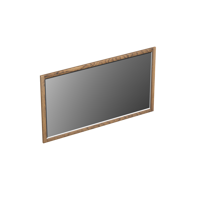 Spiegel Forzalaqua Gela 140x2x80 Cm Eiken Castle Brown - thumbnail