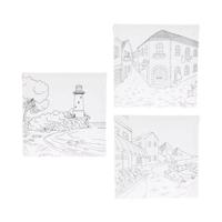 Schilderset met Canvas, 12dlg. - thumbnail