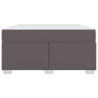 Bedframe Grijs 140 x 200 cm Kunstleer - thumbnail