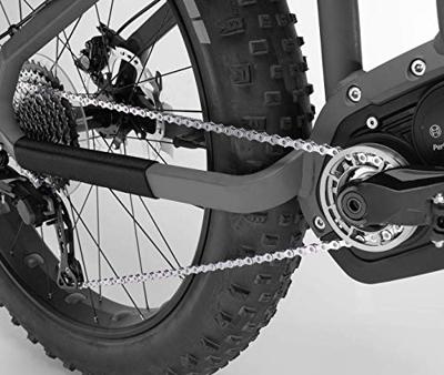 KMC e11 hi-performance triple x-durability 11-speed e-bike chain, 122 links, 5.65mm, silver - thumbnail