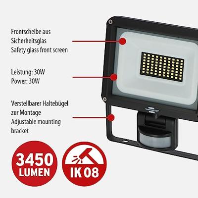 Brennenstuhl led buitenlamp jaro 4060 p met infrarood bewegingsmelder 3450lm, 30w, ip65 - 1171250342