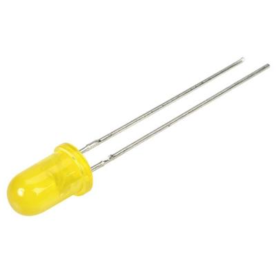 Kingbright L-7113LYD Bedrade LED Geel Rond 5 mm 2 mcd 30 ° 30 mA 1.85 V