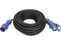 AS Schwabe 60477 Stroom Verlengkabel 16 A Zwart 10.00 m H07RN-F 3G 2,5 mm² - thumbnail