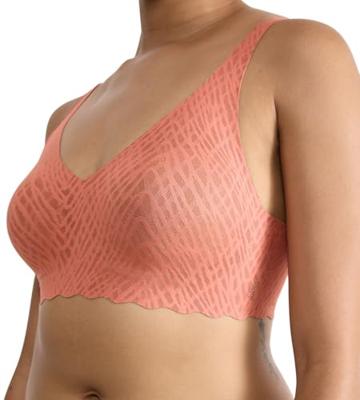 Zero feel Soft Bra Bliss - Naadloze BH top - Kanten bralette met brede bandjes