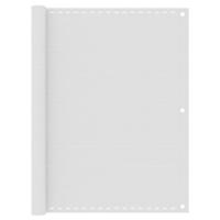 Balkonscherm 120x500 cm HDPE wit - thumbnail