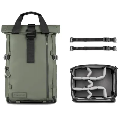 Wandrd PRVKE 31l Wasatch Green Photo Bundle V4