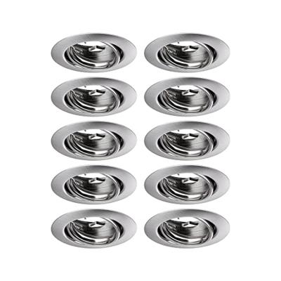 Paulmann 93399 LED-inbouwlamp LED GU10 IJzer (geborsteld) Paulmann 93399 LED-inbouwlamp LED GU10 IJzer (geborsteld)