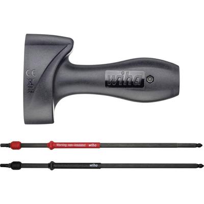 Wiha Momenttestapparaat Torque QuickCheck set | 4-delig | incl. adapterschachten, batterijen en box - 42086 - 42086
